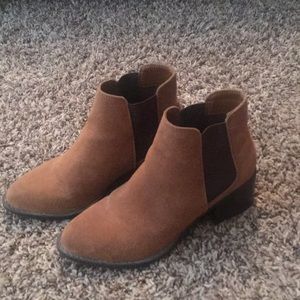 Brown booties
